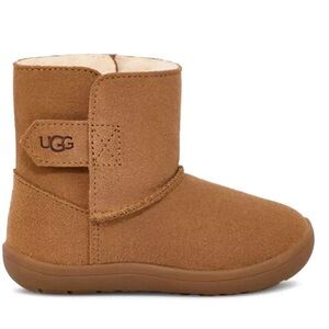 UGG Keelan Toddler Suede Lined Velcro Opening Winter Boots